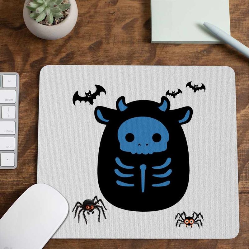 PC, gaming si accesorii - Periferice PC - Mousepad - Mousepad Squishmallows Schelet Halloween CoolTrend, 21x19cm - Infinity.ro