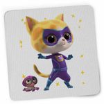 PC, gaming si accesorii - Periferice PC - Mousepad - Mousepad Super Pisicute Sclipi Sparks SuperKitties CoolTrend, 21x19cm - Infinity.ro