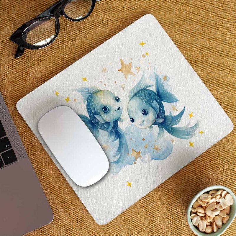 PC, gaming si accesorii - Periferice PC - Mousepad - Mousepad Pesti Baby Zodiac Horoscop Pisces Astrologie CoolTrend, 21x19cm - Infinity.ro
