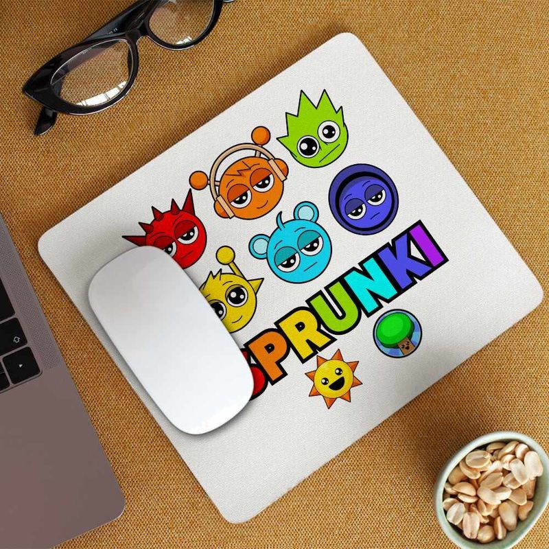 PC, gaming si accesorii - Periferice PC - Mousepad - Mousepad Sprunki Music Game Mod CoolTrend, 21x19cm - Infinity.ro