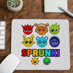 PC, gaming si accesorii - Periferice PC - Mousepad - Mousepad Sprunki Music Game Mod CoolTrend, 21x19cm - Infinity.ro
