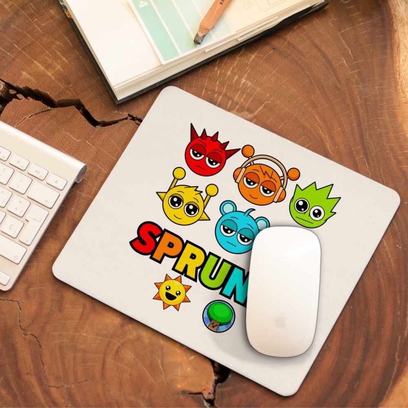 PC, gaming si accesorii - Periferice PC - Mousepad - Mousepad Sprunki Music Game Mod CoolTrend, 21x19cm - Infinity.ro