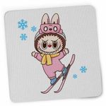 PC, gaming si accesorii - Periferice PC - Mousepad - Mousepad Labubu Ski Iarna Munte Zapada CoolTrend, 21x19cm - Infinity.ro