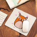 PC, gaming si accesorii - Periferice PC - Mousepad - Mousepad Squishmallows Squad Vulpe CoolTrend, 21x19cm - Infinity.ro