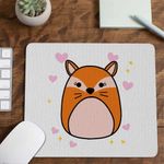 PC, gaming si accesorii - Periferice PC - Mousepad - Mousepad Squishmallows Squad Vulpe CoolTrend, 21x19cm - Infinity.ro