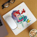 PC, gaming si accesorii - Periferice PC - Mousepad - Mousepad Ariel Scoica Mica Sirena Disney CoolTrend, 21x19cm - Infinity.ro