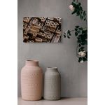 Casa si Gradina - Decoratiuni - Tablouri - Tablou Canvas, "Misterul formelor în relief lemnos", 39 x 26 cm - Infinity.ro