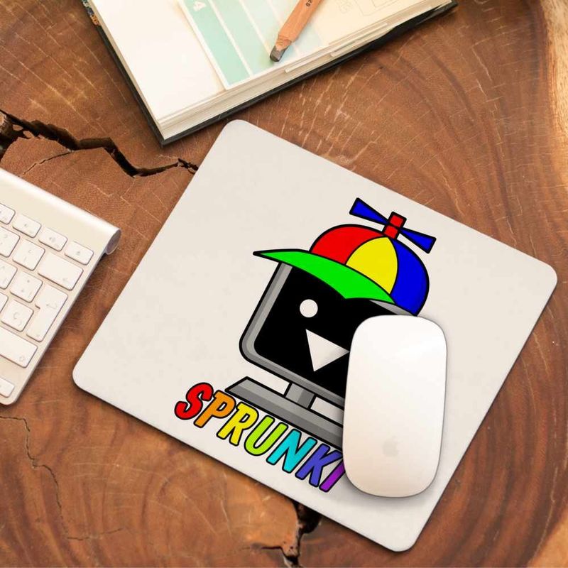 PC, gaming si accesorii - Periferice PC - Mousepad - Mousepad Sprunki MrFun Music Game CoolTrend, 21x19cm - Infinity.ro