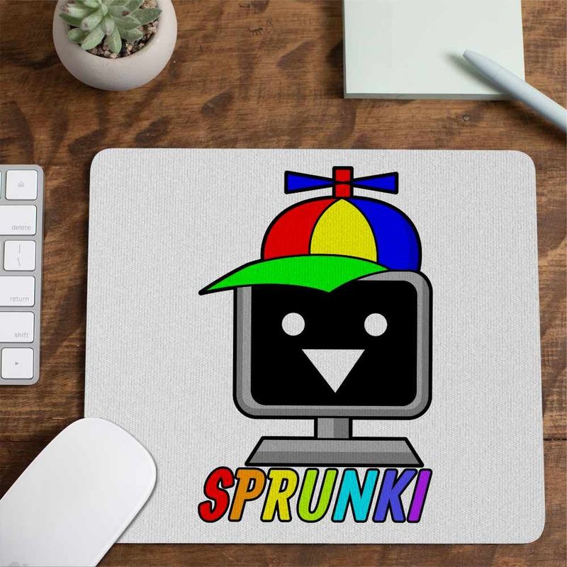 PC, gaming si accesorii - Periferice PC - Mousepad - Mousepad Sprunki MrFun Music Game CoolTrend, 21x19cm - Infinity.ro
