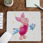 PC, gaming si accesorii - Periferice PC - Mousepad - Mousepad Purcelusul Piglet Ursuletul Winnie the Pooh Puh CoolTrend, 21x19cm - Infinity.ro