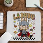 PC, gaming si accesorii - Periferice PC - Mousepad - Mousepad Labubu Thor Ragnarok CoolTrend, 21x19cm - Infinity.ro