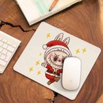 PC, gaming si accesorii - Periferice PC - Mousepad - Mousepad Labubu Mos Craciun CoolTrend, 21x19cm - Infinity.ro