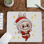 PC, gaming si accesorii - Periferice PC - Mousepad - Mousepad Labubu Mos Craciun CoolTrend, 21x19cm - Infinity.ro