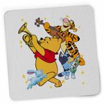 PC, gaming si accesorii - Periferice PC - Mousepad - Mousepad Winnie the Pooh Bluey Blue Vioara Trompeta CoolTrend, 21x19cm - Infinity.ro