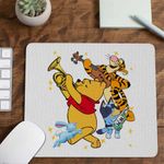 PC, gaming si accesorii - Periferice PC - Mousepad - Mousepad Winnie the Pooh Bluey Blue Vioara Trompeta CoolTrend, 21x19cm - Infinity.ro
