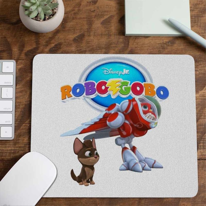 PC, gaming si accesorii - Periferice PC - Mousepad - Mousepad Robogobo Wingo Robosuit CoolTrend, 21x19cm - Infinity.ro