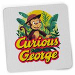 PC, gaming si accesorii - Periferice PC - Mousepad - Mousepad Curiosul George Jungla Desene Animate CoolTrend, 21x19cm - Infinity.ro