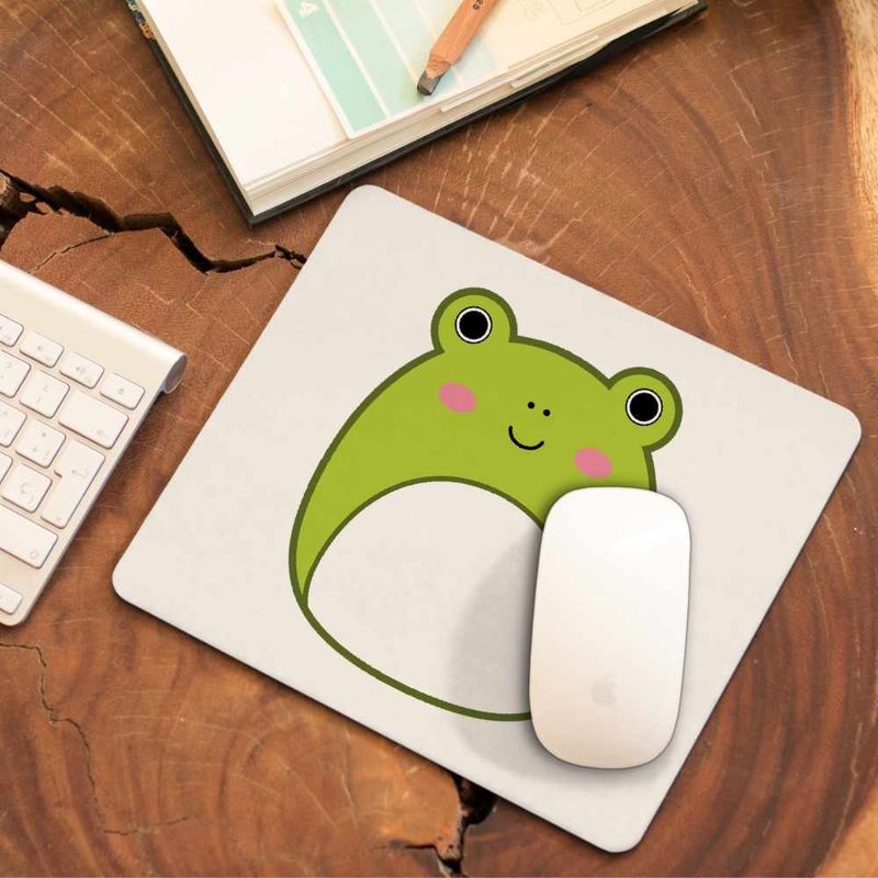 PC, gaming si accesorii - Periferice PC - Mousepad - Mousepad Squish mallows Broscuta Broasca CoolTrend, 21x19cm - Infinity.ro
