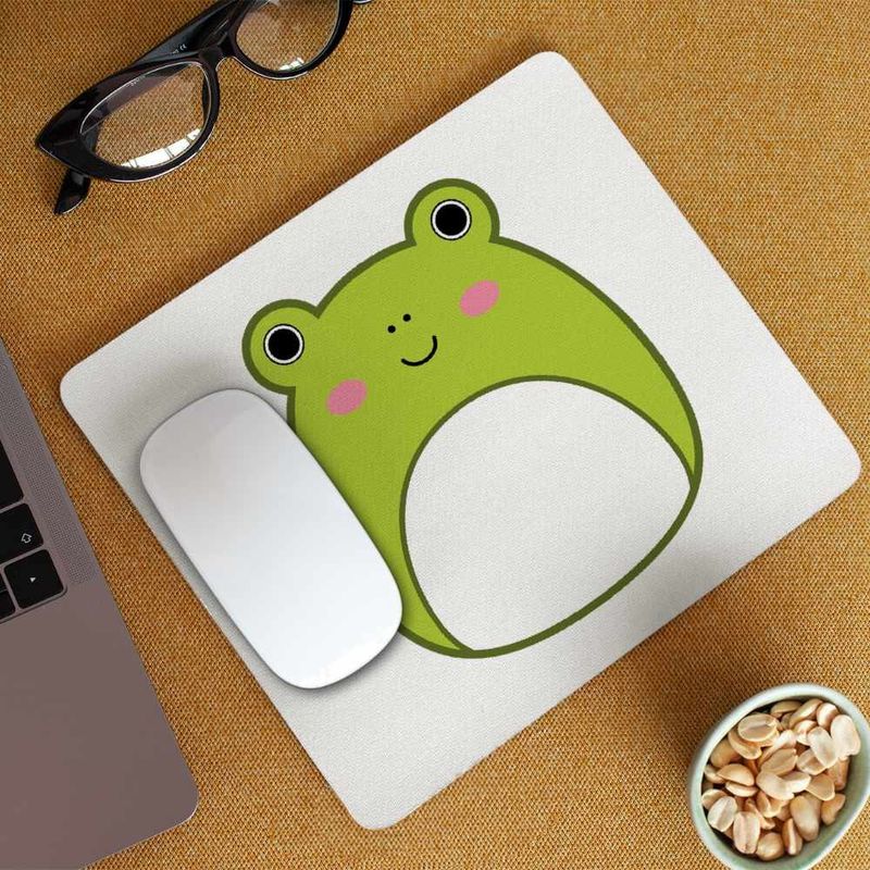 PC, gaming si accesorii - Periferice PC - Mousepad - Mousepad Squish mallows Broscuta Broasca CoolTrend, 21x19cm - Infinity.ro