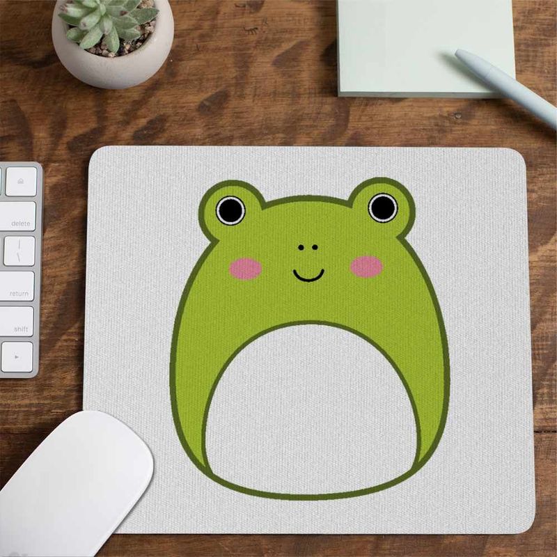 PC, gaming si accesorii - Periferice PC - Mousepad - Mousepad Squish mallows Broscuta Broasca CoolTrend, 21x19cm - Infinity.ro