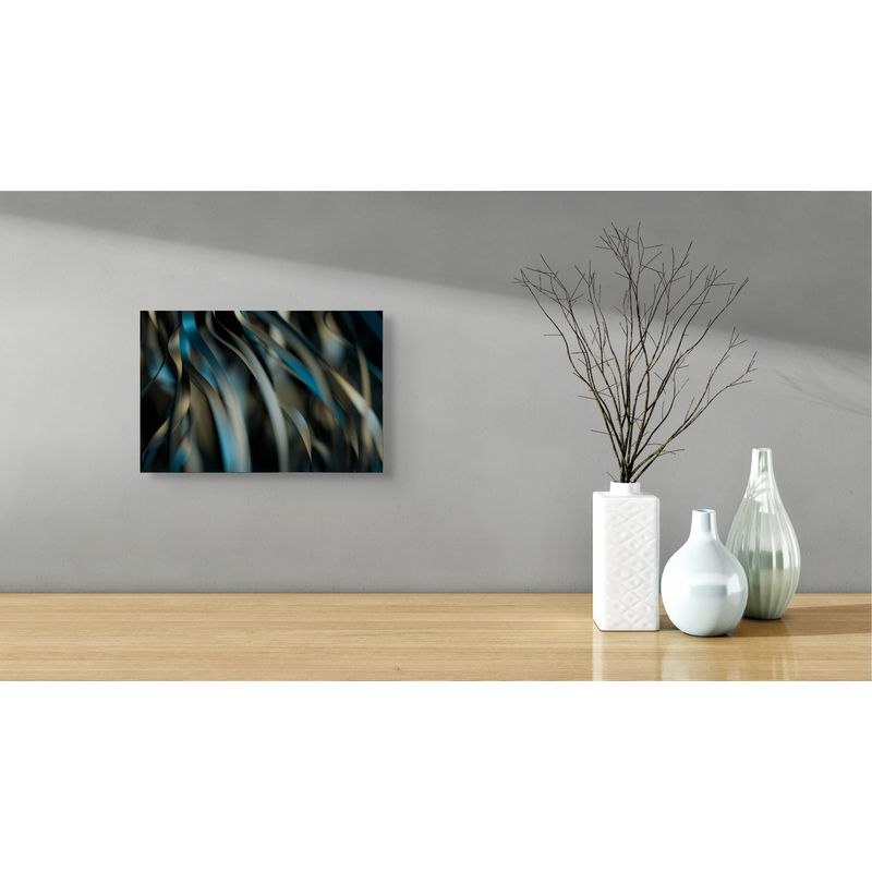 Casa si Gradina - Decoratiuni - Tablouri - Tablou Canvas, "Valsul panglicilor în lumina lunii", 39 x 26 cm - Infinity.ro