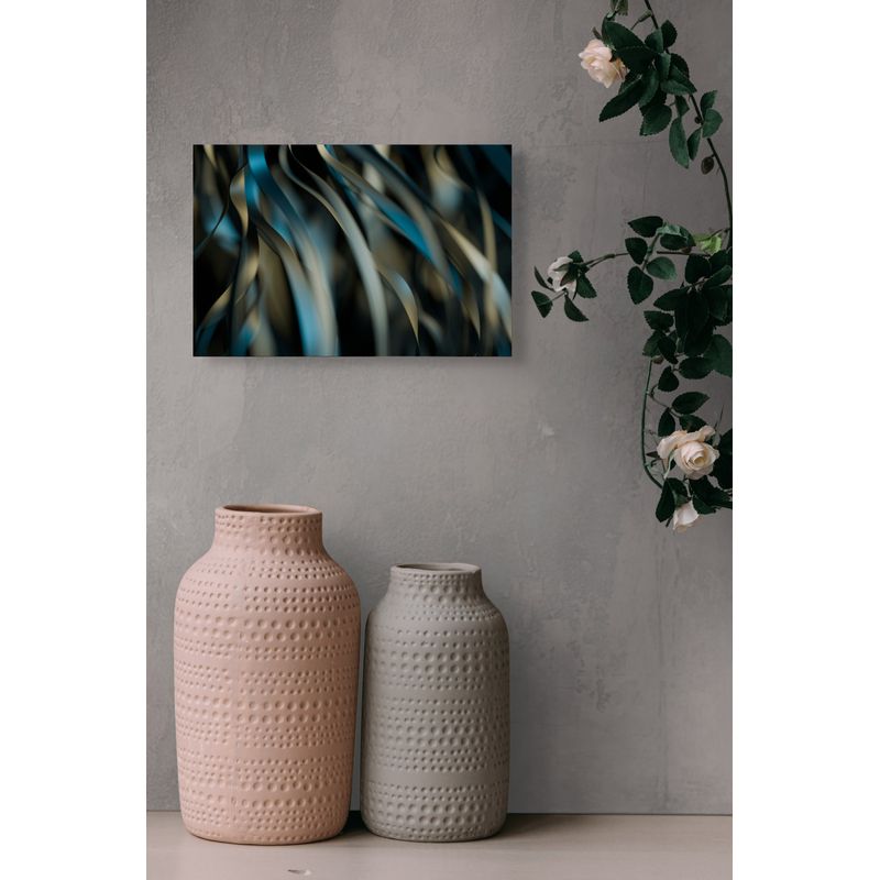 Casa si Gradina - Decoratiuni - Tablouri - Tablou Canvas, "Valsul panglicilor în lumina lunii", 39 x 26 cm - Infinity.ro