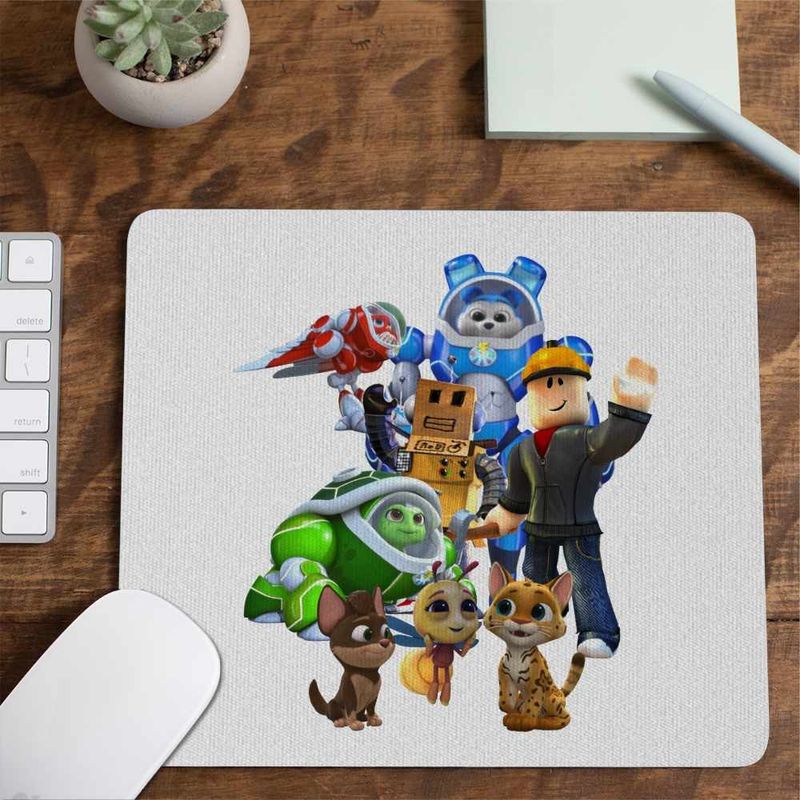 PC, gaming si accesorii - Periferice PC - Mousepad - Mousepad Robogobo Roblox Gamer CoolTrend, 21x19cm - Infinity.ro