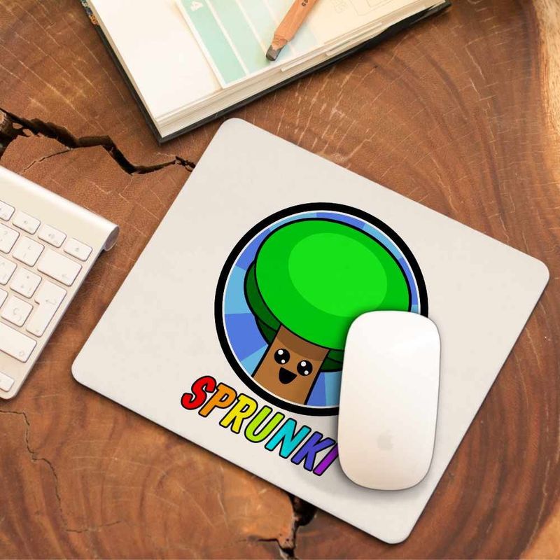 PC, gaming si accesorii - Periferice PC - Mousepad - Mousepad Sprunki Tree Music Game CoolTrend, 21x19cm - Infinity.ro