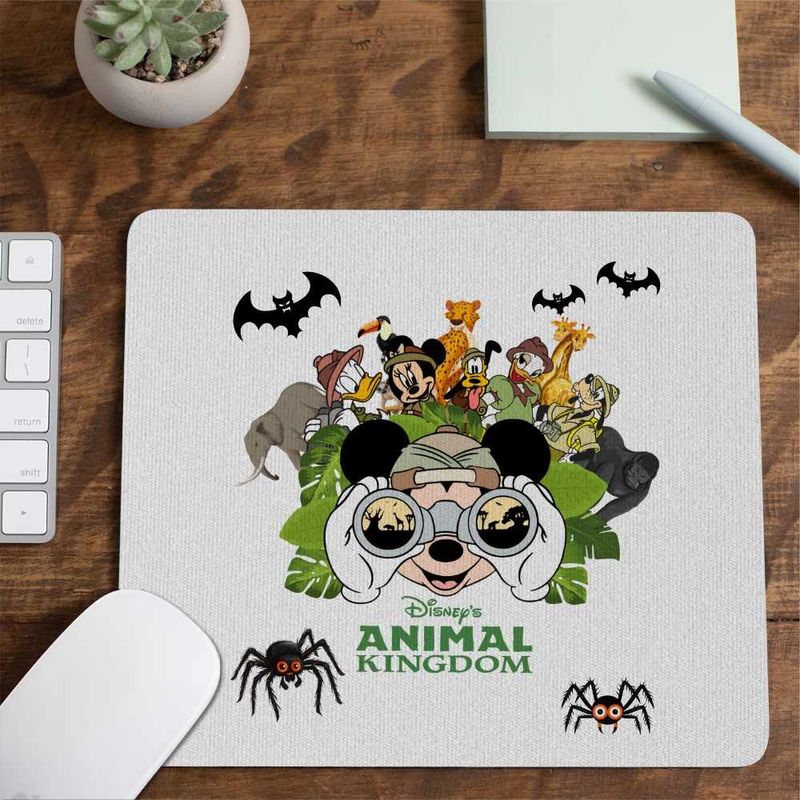 PC, gaming si accesorii - Periferice PC - Mousepad - Mousepad Mickey Mouse in Africa CoolTrend, 21x19cm - Infinity.ro
