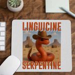 PC, gaming si accesorii - Periferice PC - Mousepad - Mousepad Linguicine Serpentine Brainrot Brain Rot CoolTrend, 21x19cm - Infinity.ro