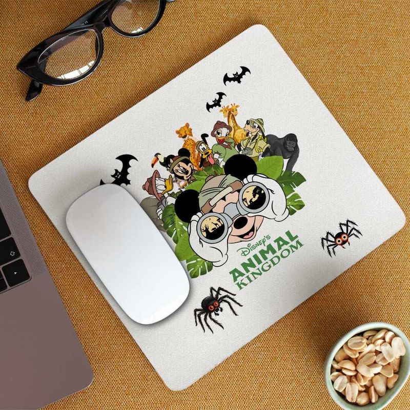 PC, gaming si accesorii - Periferice PC - Mousepad - Mousepad Mickey Mouse in Africa CoolTrend, 21x19cm - Infinity.ro