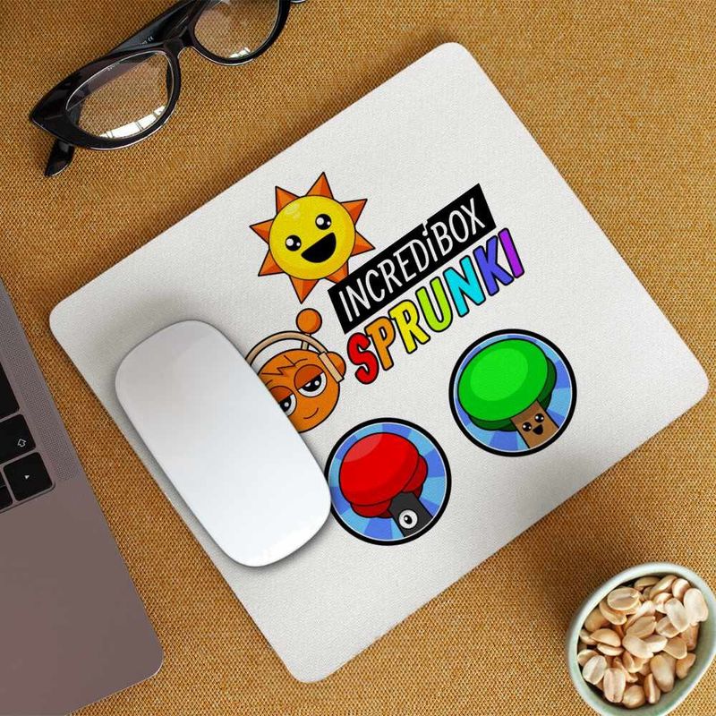 PC, gaming si accesorii - Periferice PC - Mousepad - Mousepad Sprunki Incredibox Music Game CoolTrend, 21x19cm - Infinity.ro