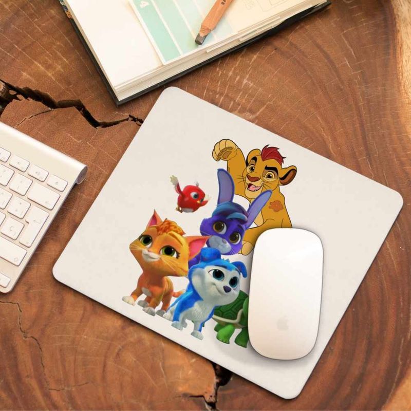 PC, gaming si accesorii - Periferice PC - Mousepad - Mousepad Robogobo Kion Garda Felina CoolTrend, 21x19cm - Infinity.ro