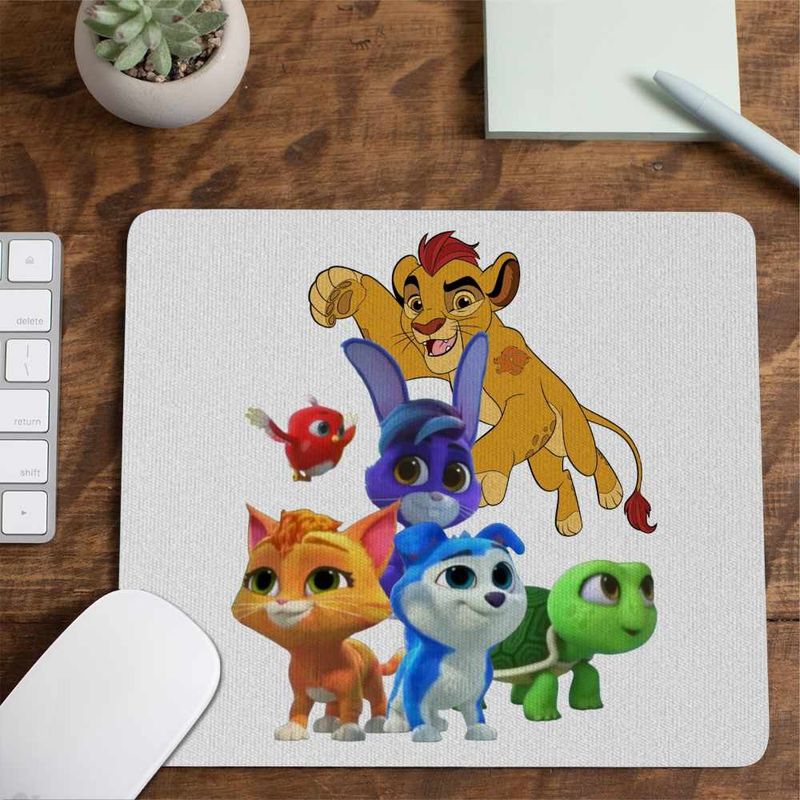 PC, gaming si accesorii - Periferice PC - Mousepad - Mousepad Robogobo Kion Garda Felina CoolTrend, 21x19cm - Infinity.ro