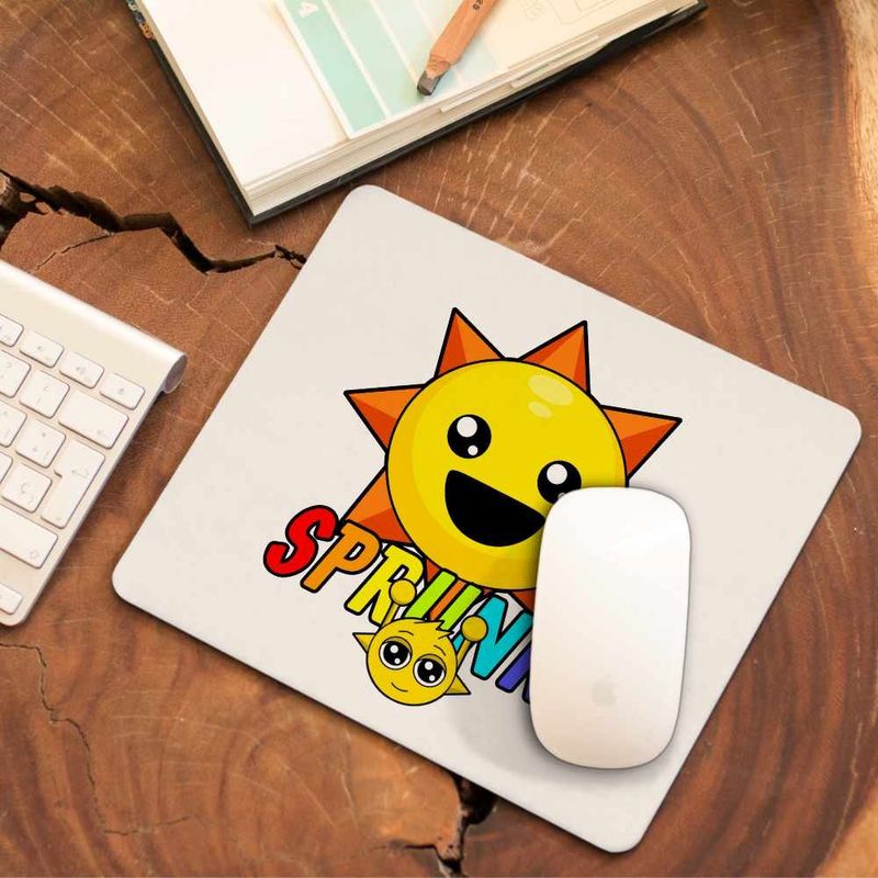 PC, gaming si accesorii - Periferice PC - Mousepad - Mousepad Sprunki Sun Fun Music Game CoolTrend, 21x19cm - Infinity.ro
