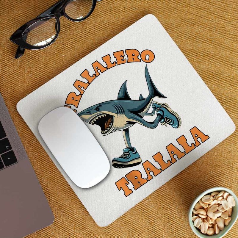 PC, gaming si accesorii - Periferice PC - Mousepad - Mousepad Tralalero Tralala Italian Meme Brainrot Brain Rot CoolTrend, 21x19cm - Infinity.ro