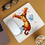 PC, gaming si accesorii - Periferice PC - Mousepad - Mousepad Tigrul Tigger Ursuletul Winnie the Pooh Puh CoolTrend, 21x19cm - Infinity.ro
