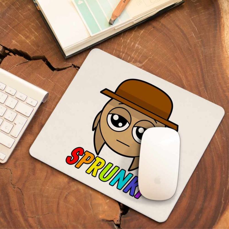 PC, gaming si accesorii - Periferice PC - Mousepad - Mousepad Sprunki Tunner Hat CoolTrend, 21x19cm - Infinity.ro