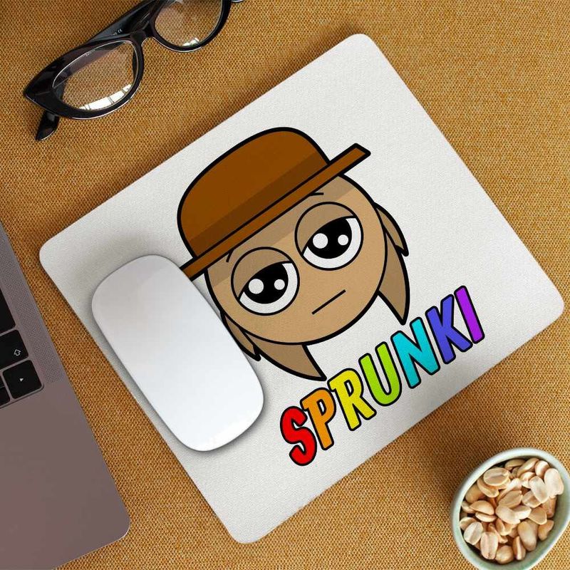 PC, gaming si accesorii - Periferice PC - Mousepad - Mousepad Sprunki Tunner Hat CoolTrend, 21x19cm - Infinity.ro