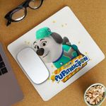 PC, gaming si accesorii - Periferice PC - Mousepad - Mousepad Pupstruction Luna Catelusi Constructori Meseriasi CoolTrend, 21x19cm - Infinity.ro