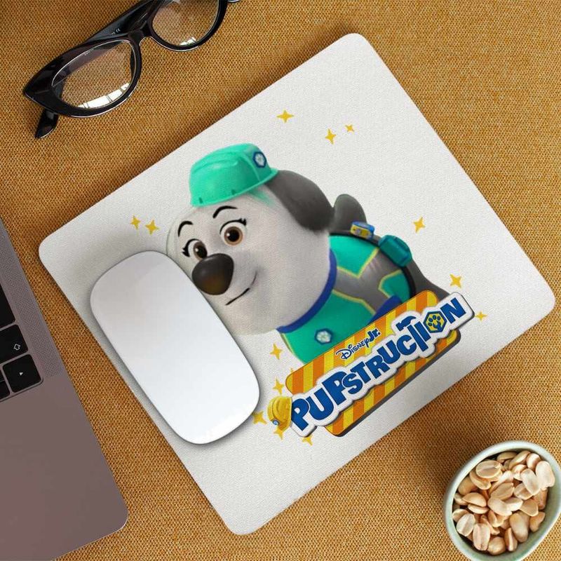 PC, gaming si accesorii - Periferice PC - Mousepad - Mousepad Pupstruction Luna Catelusi Constructori Meseriasi CoolTrend, 21x19cm - Infinity.ro