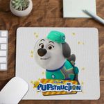 PC, gaming si accesorii - Periferice PC - Mousepad - Mousepad Pupstruction Luna Catelusi Constructori Meseriasi CoolTrend, 21x19cm - Infinity.ro