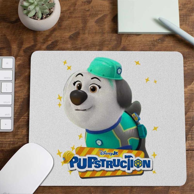 PC, gaming si accesorii - Periferice PC - Mousepad - Mousepad Pupstruction Luna Catelusi Constructori Meseriasi CoolTrend, 21x19cm - Infinity.ro