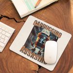 PC, gaming si accesorii - Periferice PC - Mousepad - Mousepad Italian Cappuccino Assassino Brainrot CoolTrend, 21x19cm - Infinity.ro