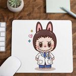 PC, gaming si accesorii - Periferice PC - Mousepad - Mousepad Labubu Doctor Medic, CoolTrend, 21x19cm - Infinity.ro