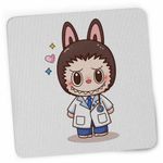 PC, gaming si accesorii - Periferice PC - Mousepad - Mousepad Labubu Doctor Medic, CoolTrend, 21x19cm - Infinity.ro
