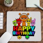 PC, gaming si accesorii - Periferice PC - Mousepad - Mousepad Sprunki Happy Birthday Gamer CoolTrend, 21x19cm - Infinity.ro