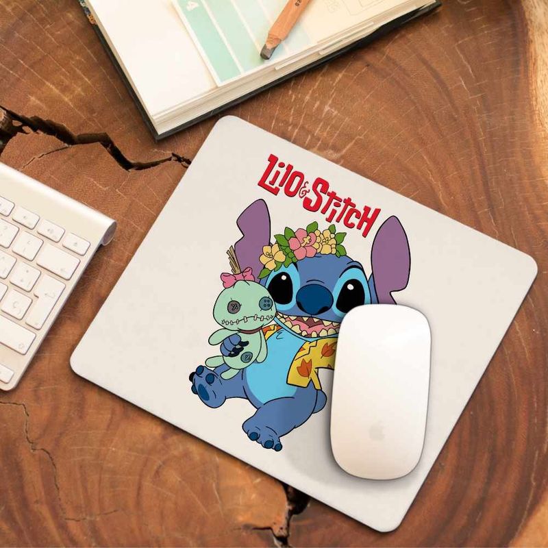 PC, gaming si accesorii - Periferice PC - Mousepad - Mousepad Stitch Hawaii Party CoolTrend, 21x19cm - Infinity.ro
