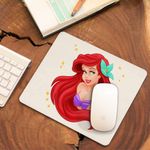 PC, gaming si accesorii - Periferice PC - Mousepad - Mousepad Little Mermaid Ariel Mica Sirena CoolTrend, 21x19cm - Infinity.ro