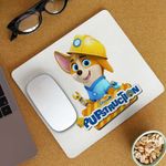 PC, gaming si accesorii - Periferice PC - Mousepad - Mousepad Pupstruction Phinny Catelusi Constructori CoolTrend, 21x19cm - Infinity.ro